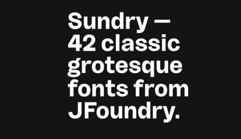 Sundry Font