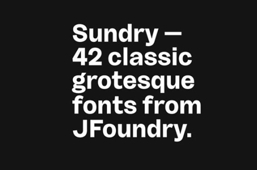 Sundry Font