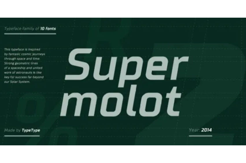 TT Supermolot Font