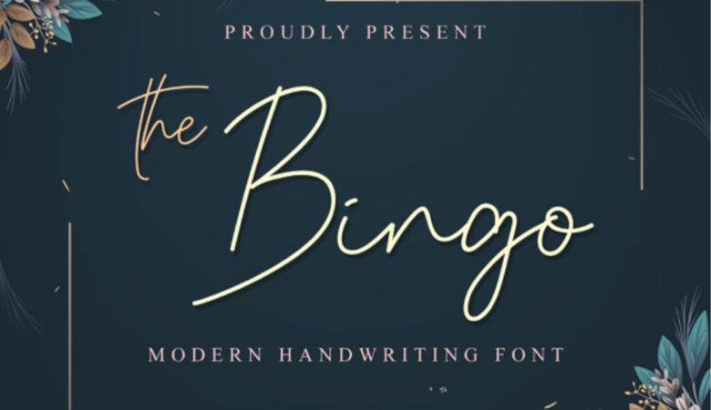 The Bingo Font