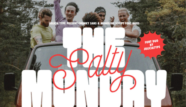 The Salty Monday Font