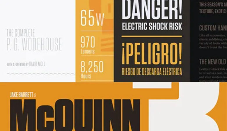 Tungsten Family Font