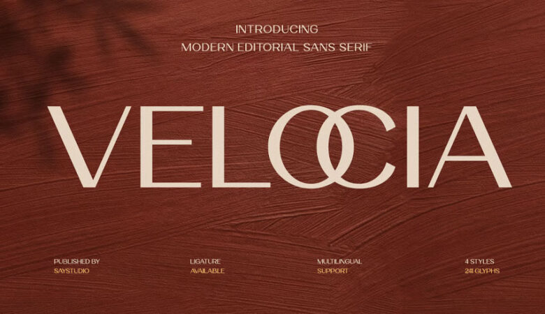 Velocia Font