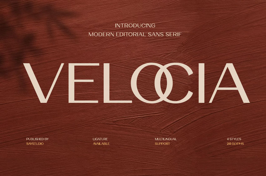 Velocia Font