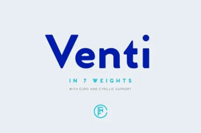 Venti CF Font