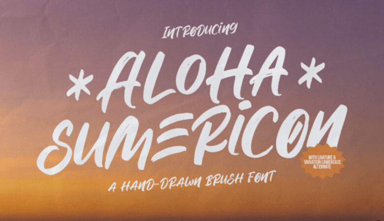 Aloha Sumericon Font