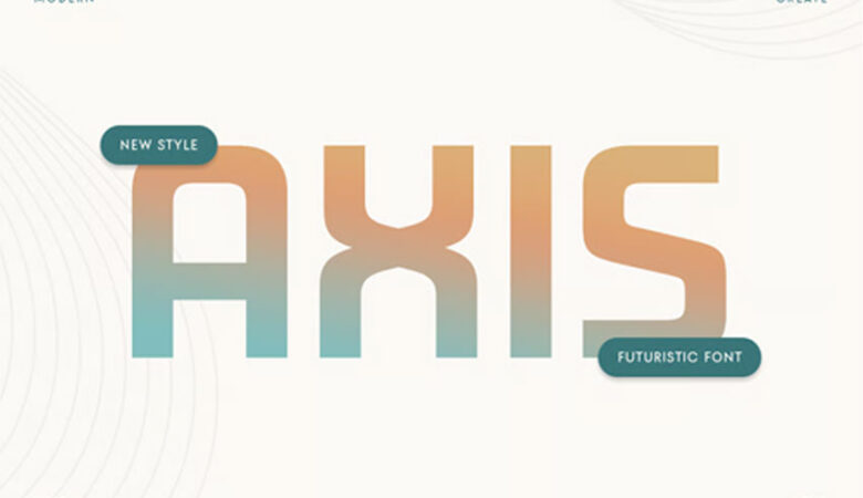 Axis Modern Font