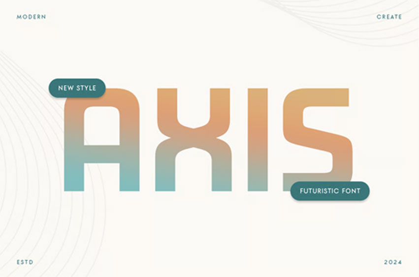 Axis Modern Font