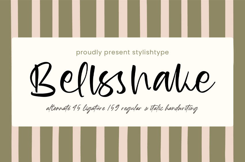 Bellsshake Font