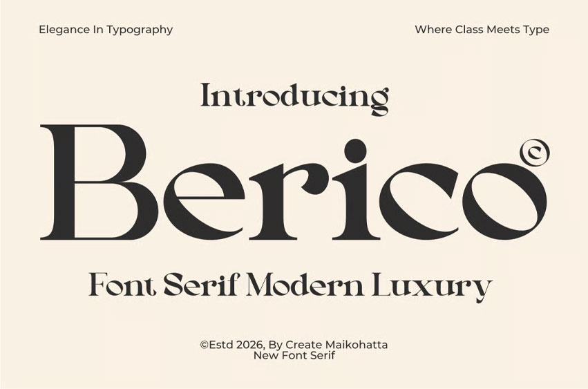 Berico Font