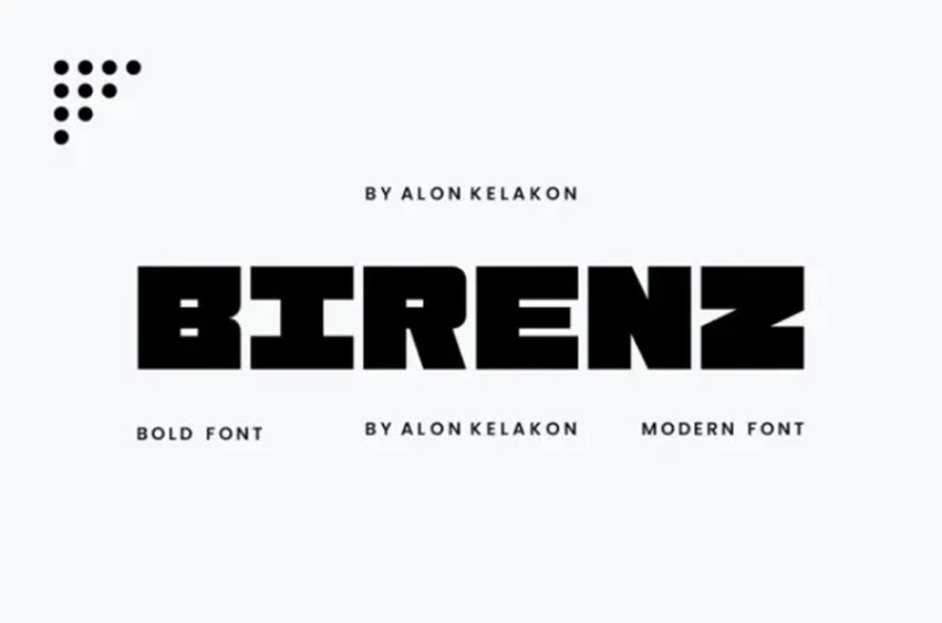 Birenz Font