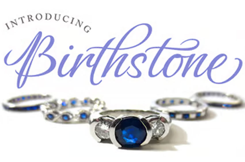 Birthstone Font
