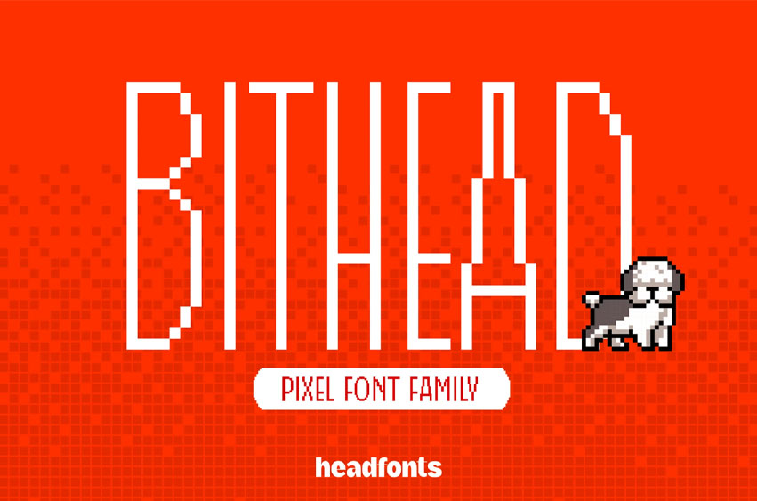 Bithead Pixel Font