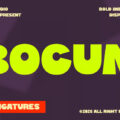 Bocum Font