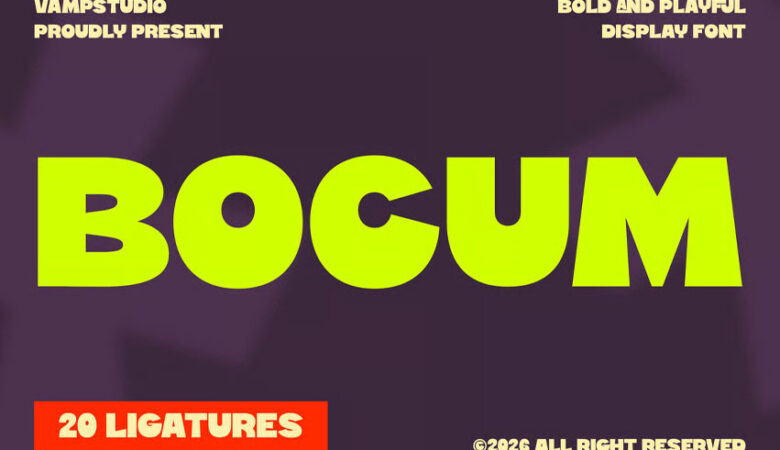 Bocum Font