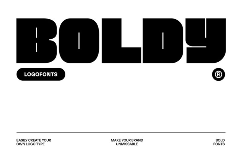 Boldy Font