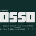 Bosson Font