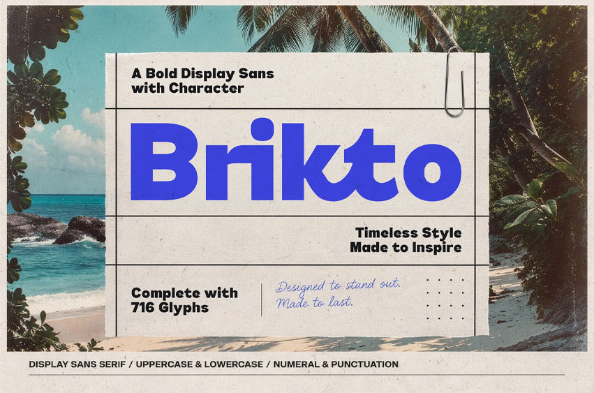 Brikto Font