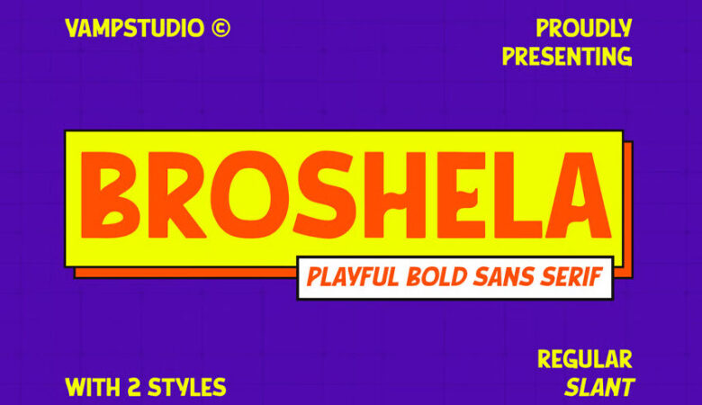 Broshela Font