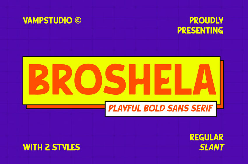 Broshela Font