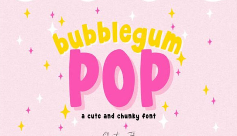Bubblegum Pop Font