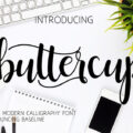 Buttercup Font