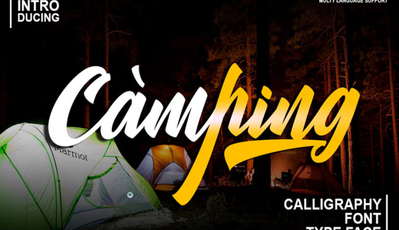 Camping Font