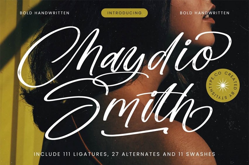 Chaydio Smith Font