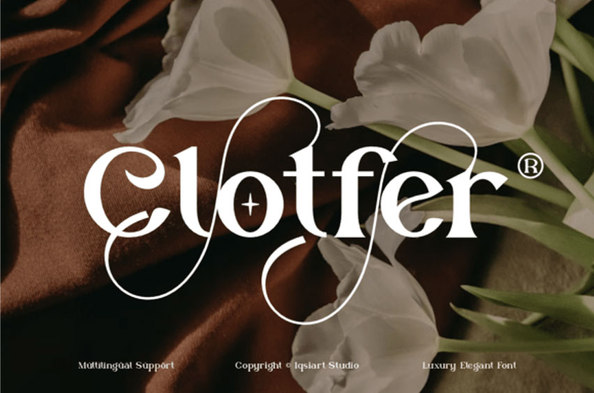 Clotfer Font