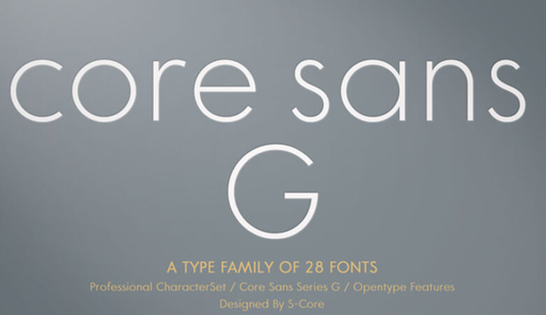 Core Sans G Font