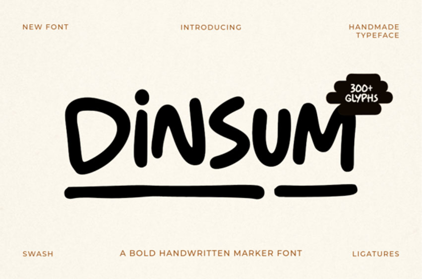 Dinsum Font