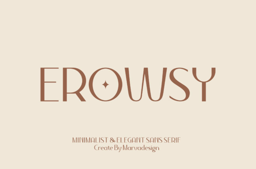 Erowsy Font