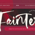 Fainter Font