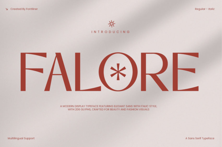 Falore Font