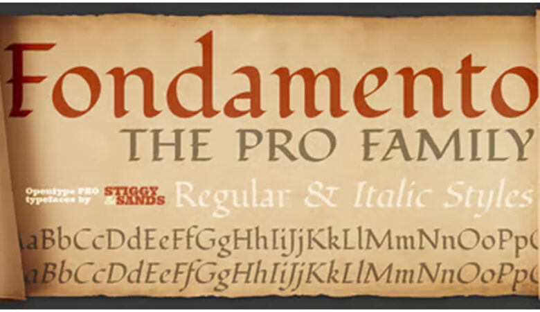 Fondamento Pro Font