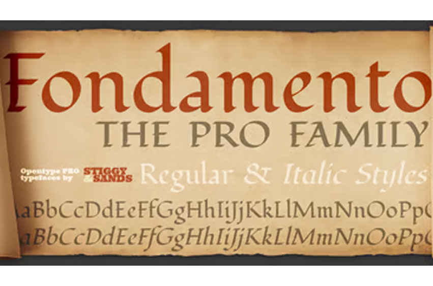 Fondamento Pro Font
