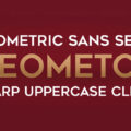 Geometos Geometric Font