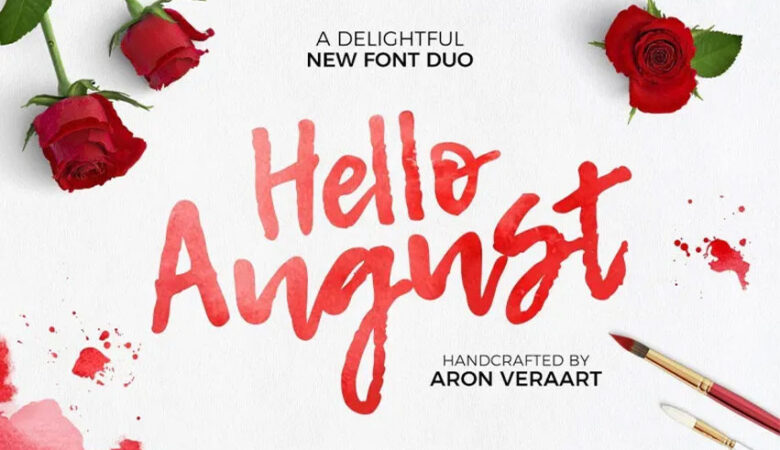 Hello August Font