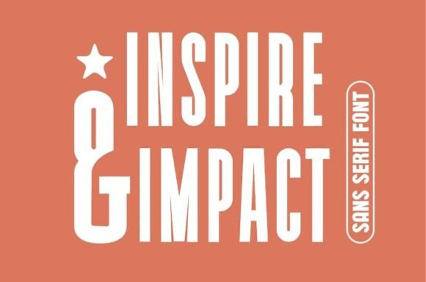 Inspire Impact Font