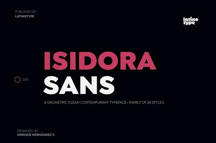 Isidora Sans Font