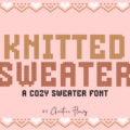 Knitted Sweater Font