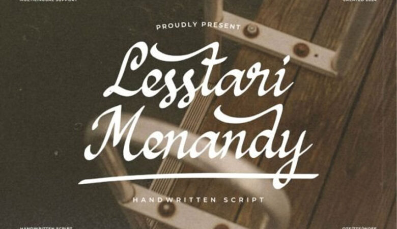 Lesstari Menandy Font