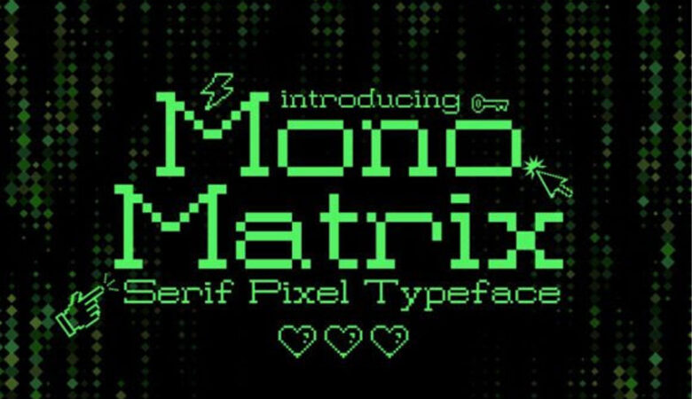 Mono Matrix Font
