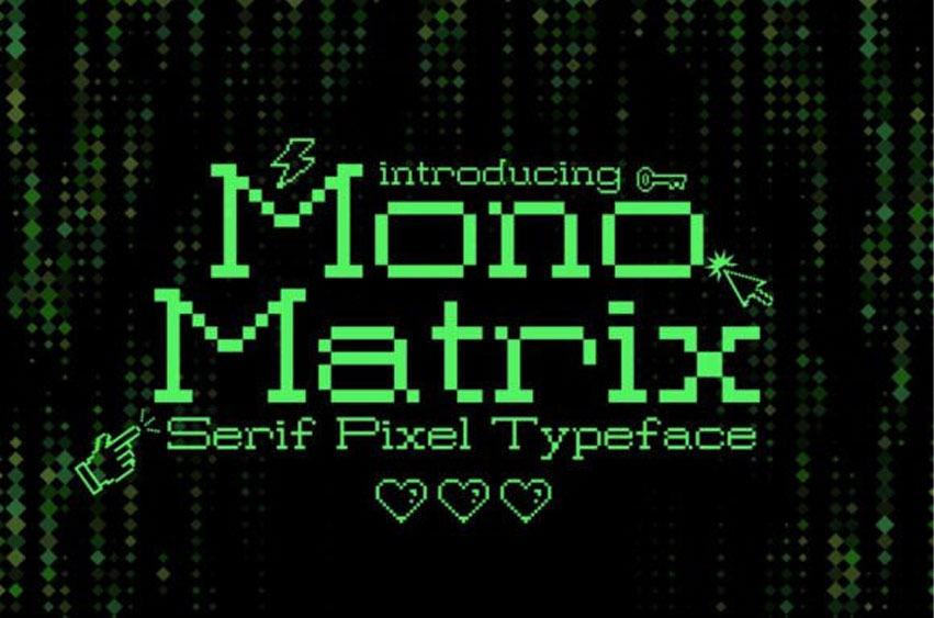 Mono Matrix Font