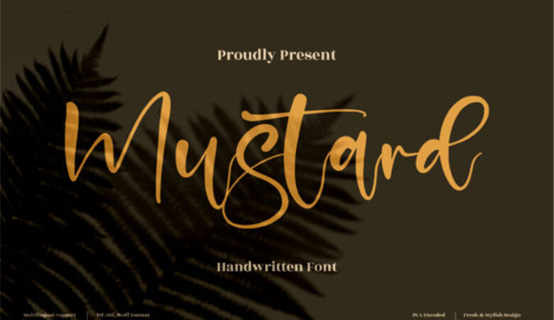 Mustard Font