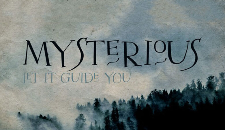 Mysterious Display Font