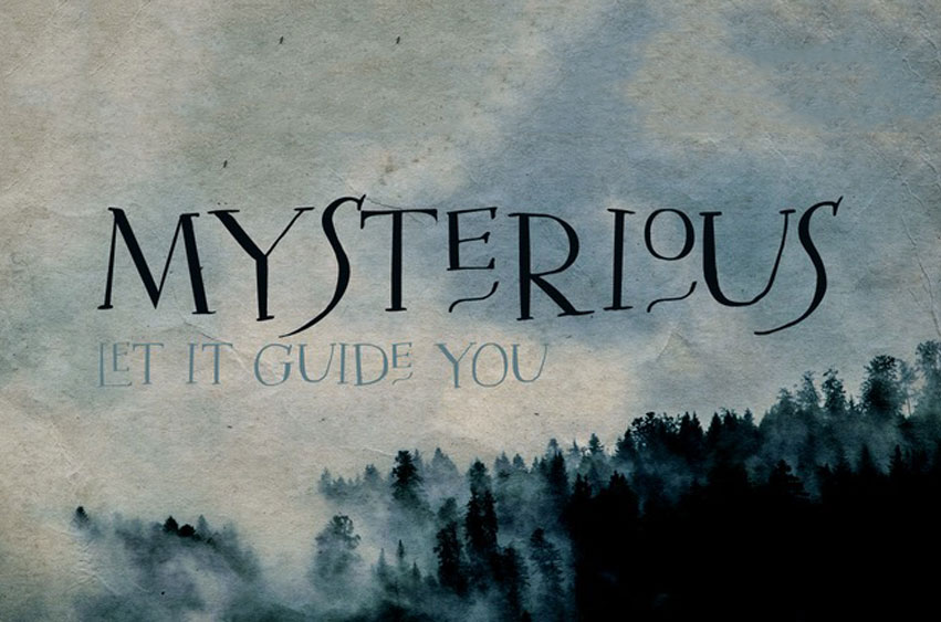 Mysterious Display Font