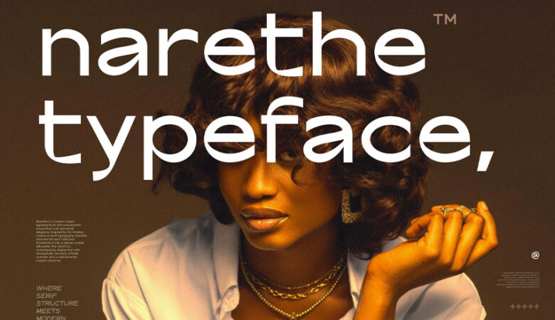 Narethe Typeface Font