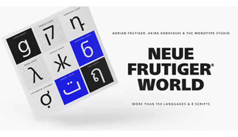 Neue Frutiger World Font