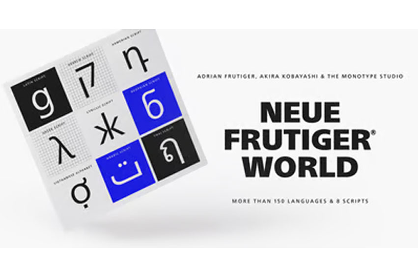 Neue Frutiger World Font